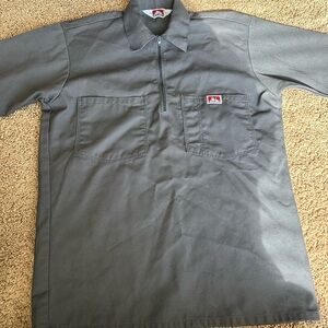 Ben Davis Charcoal Button Down Shirt Men’s Size Small